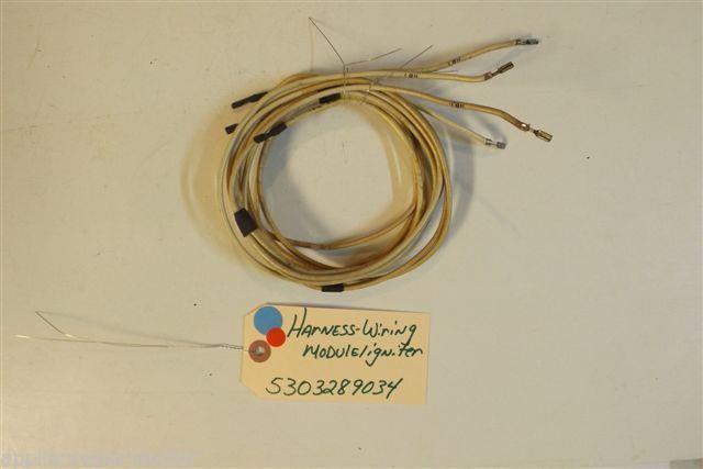 TAPPAN STOVE 5303289034 Harness-wiring, Module/igniter USED TAPPAN STOVE 5303289034 Harness-wiring, Module/igniter USED